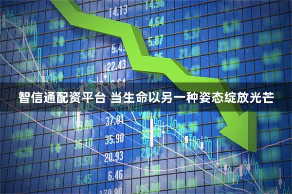 智信通配资平台 当生命以另一种姿态绽放光芒